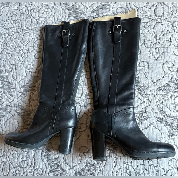 Geox Shoes - Geox High-Heel Knee Boots - Women